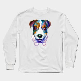 Curious puppy Long Sleeve T-Shirt